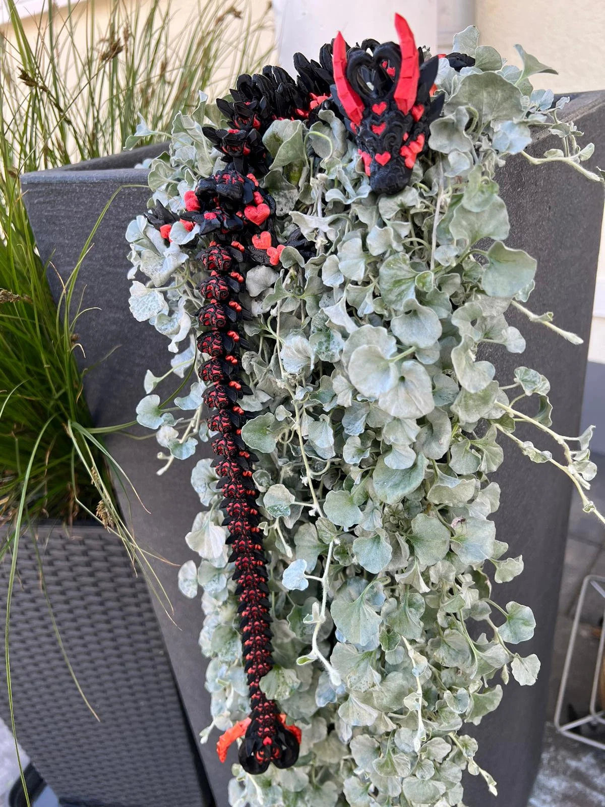 Herzdrache beweglich 3DEngineering Braun